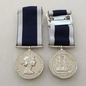 Vintage British Medal Replica with Queen Elizabeth II 7 S41efb4f1b0ae462b99b1757f71d1e3a0R