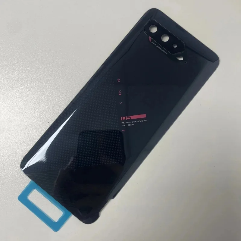 Asus ROG Phone 5 / 5S Glass Rear Housing in Black or White 2 Asus ROG Phone 5 / 5S Glass Rear Housing in Black or White - Image 2