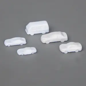 Miniature White Vehicle Set for Dioramas 7 S41fa196e3db640abaeef61939338a1d8F
