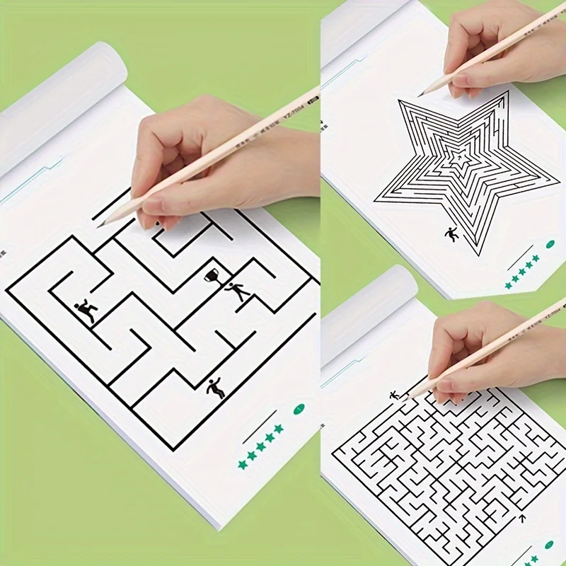 Children's Maze Training Book for Focus 5 Children's Maze Training Book for Focus - Image 5