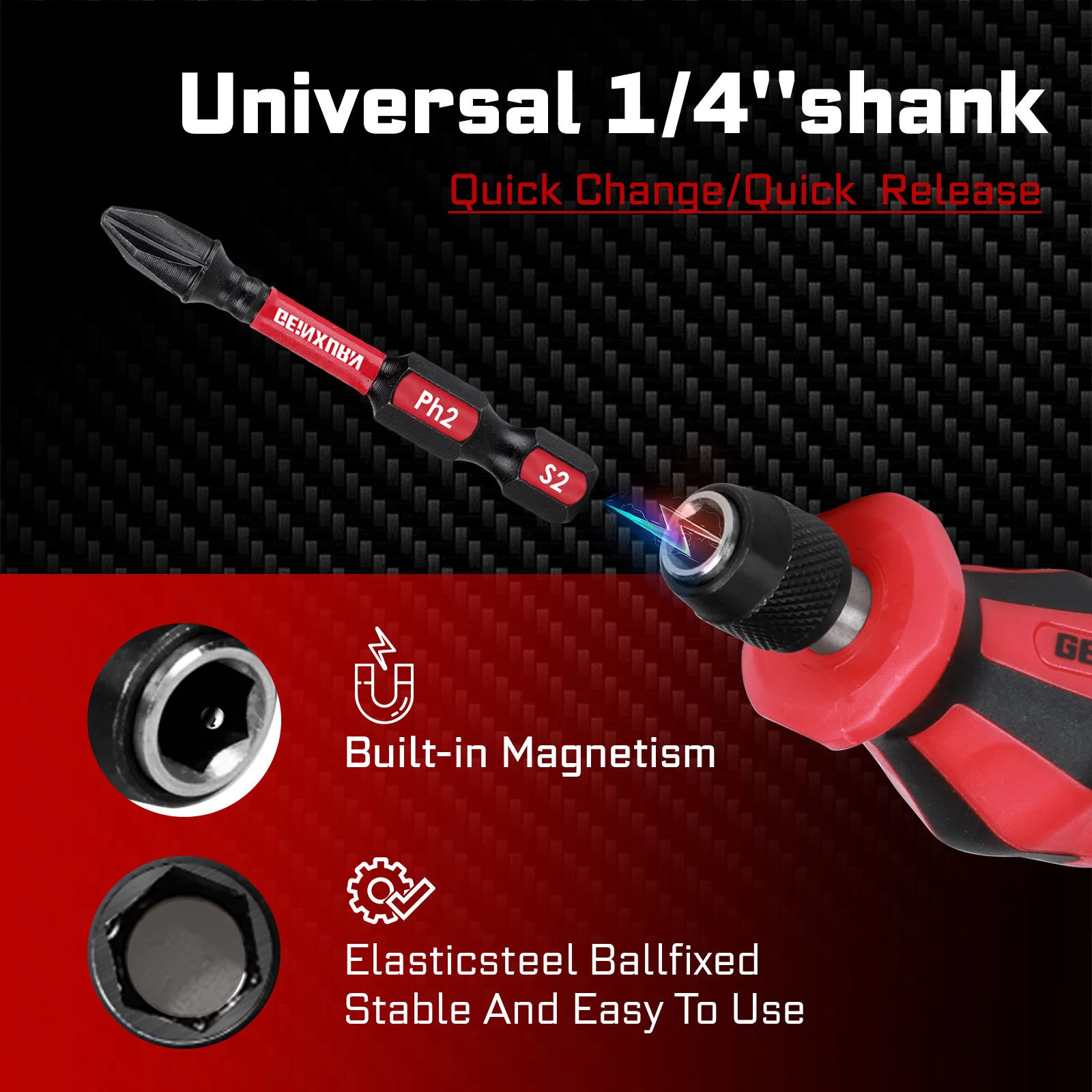 32-Piece Magnetic Screwdriver Set with S2 Bits 4 32-Piece Magnetic Screwdriver Set with S2 Bits - Image 4