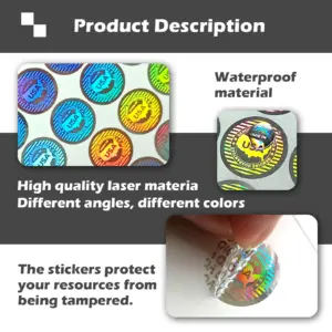 Holographic Security Sticker Pack of 300-1200 8 S42191772053a4e3aa910847e41c8ec40D
