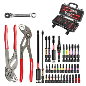 39-Piece Heavy-Duty Toolset in Black Toolbox