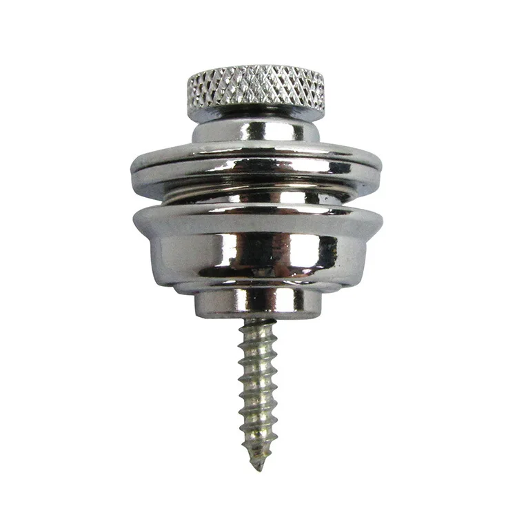 Metal Guitar Strap Buckle for Electric and Bass Guitars 7 Metal Guitar Strap Buckle for Electric and Bass Guitars - Image 7