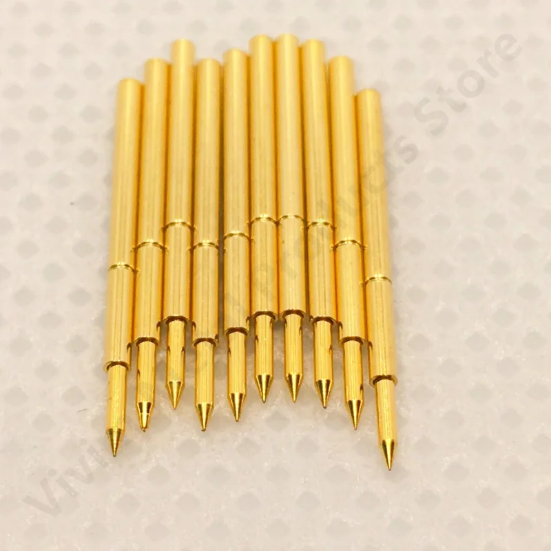 Spring Test Probe 16.3mm, Gold-Plated, 2A Rated 3 Spring Test Probe 16.3mm, Gold-Plated, 2A Rated - Image 3