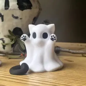 Halloween Ghost Kitten Figurine 8cm Resin 8 S427b81ea12dd4aa7a9315d91eefa8af9B