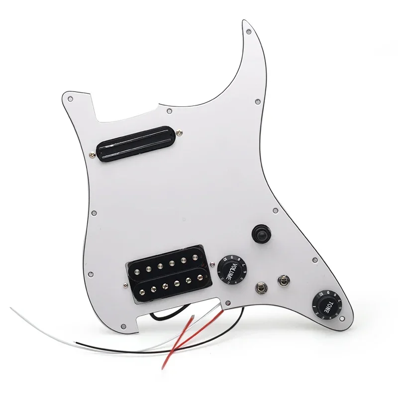 Prewired HH Guitar Pickguard with Humbuckers 9 Prewired HH Guitar Pickguard with Humbuckers - Image 9