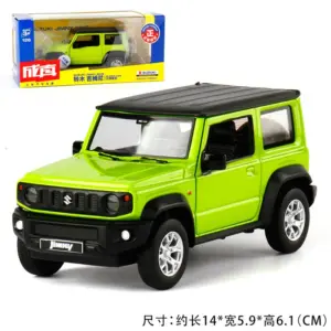 Vibrant Green Suzuki Jimny Diecast Model 1:26 13 S42de361147c44c8592fd7e7397dc8410H