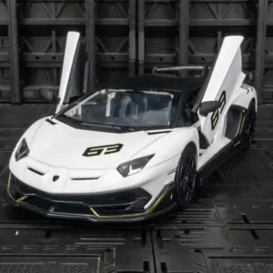 1/24 Lamborghini Aventador SVJ Diecast Model 12 S42f26e2a88534ea4b780fbf7f253f2786