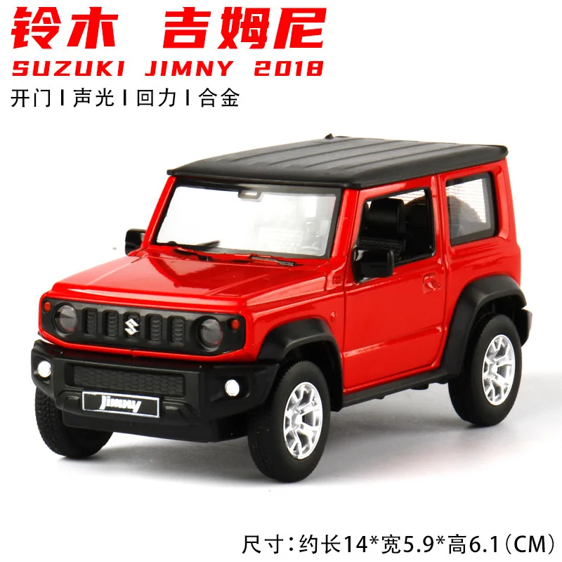Vibrant Green Suzuki Jimny Diecast Model 1:26 6 Vibrant Green Suzuki Jimny Diecast Model 1:26 - Image 6