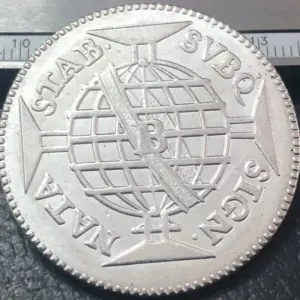 Vintage 1754 Brazil 600 Reis Coin Replica 4 S4328d1604bda46de8347692745679ca3x
