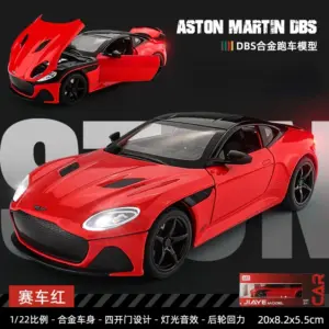 Aston Martin Superleggera 1:24 Diecast Model 19 S4348e67011934bf19a1d5bb6aa6bc85fb