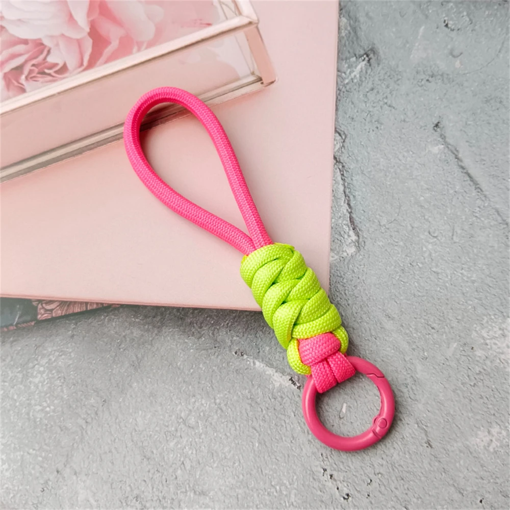 Vibrant 16cm Mesh & Cotton Lanyard in Fluorescent Colors 7 Vibrant 16cm Mesh & Cotton Lanyard in Fluorescent Colors - Image 7