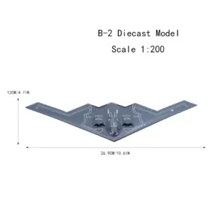 1/200 Scale B-2 Stealth Bomber Model 8 S434df0194b714ab69073c7cc92d0514dV