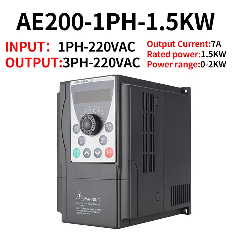 VFD Frequency Converter 0.75-2.2kW 10 VFD Frequency Converter 0.75-2.2kW - Image 10