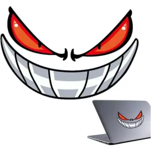 Evil Demon Eyes Decals for Helmets and Bikes 7 S43861ed1fcfc479bb62241b0c4b703f5j