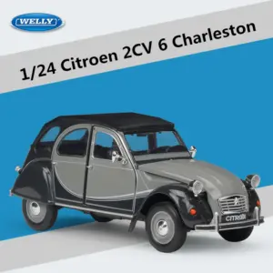 Vintage Citroen 2CV 6 Charleston 1:24 Diecast Model 14 S4393f80796bc478ead2ab6bdcbd7b51cK