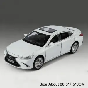 White Lexus ES300H Diecast Model with Features 16 S43bf9207e6144c85afed68f272d33da1a