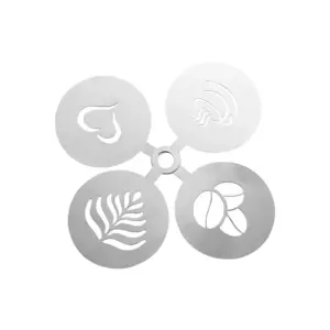 Stainless Steel Coffee Art Stencil Set 17 S43cdcc4df65147fab185746f4e42557by