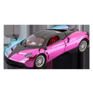 Pink Huayra Dinastia Diecast Supercar Model 15 S43df82e51f404439879c786345f38201U