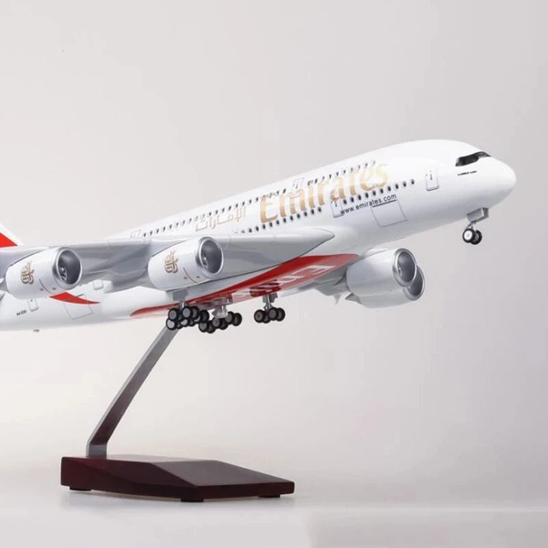 Emirates A380 Scale Model 1/160 with LED Options 3 Emirates A380 Scale Model 1/160 with LED Options - Image 3