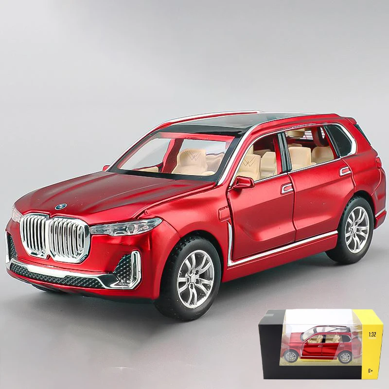 Red BMW X7 Diecast Model Car 1:32 Scale 7 Red BMW X7 Diecast Model Car 1:32 Scale - Image 7