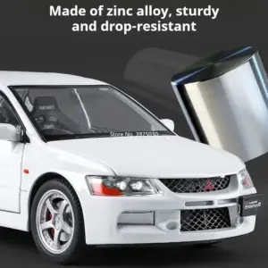 Mitsubishi EVO9 1:24 Scale Diecast Model 11 S43ed7474ed124540b6708b641fe9e67eU