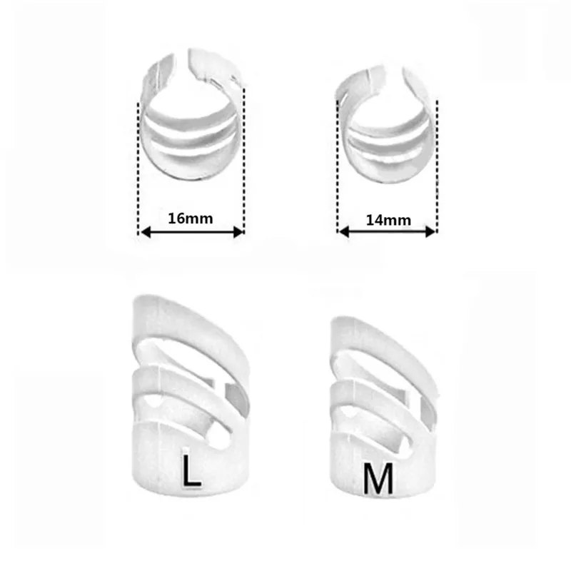 Beige Guitar Finger Picks Set for Adults 5 Beige Guitar Finger Picks Set for Adults - Image 5