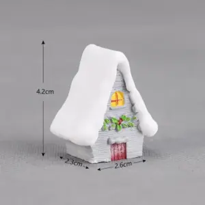 Festive Resin Miniature House for Holiday Decor 17 S4402ce108f97440c934997f9c9ab9189t