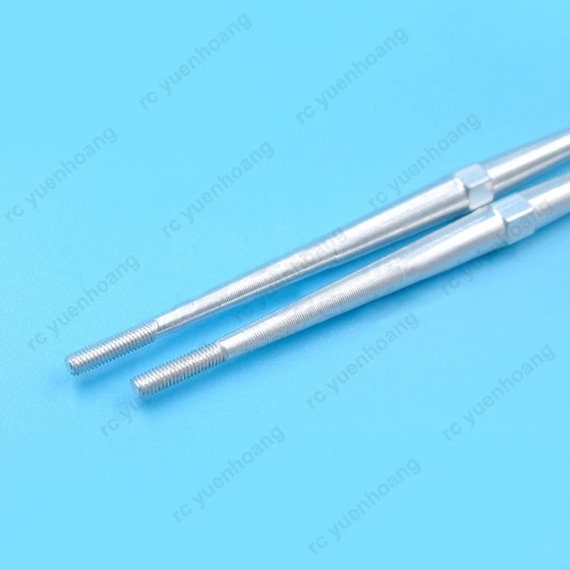 Aluminum Alloy RC Pushrod Set (10 Pieces) 4 Aluminum Alloy RC Pushrod Set (10 Pieces) - Image 4