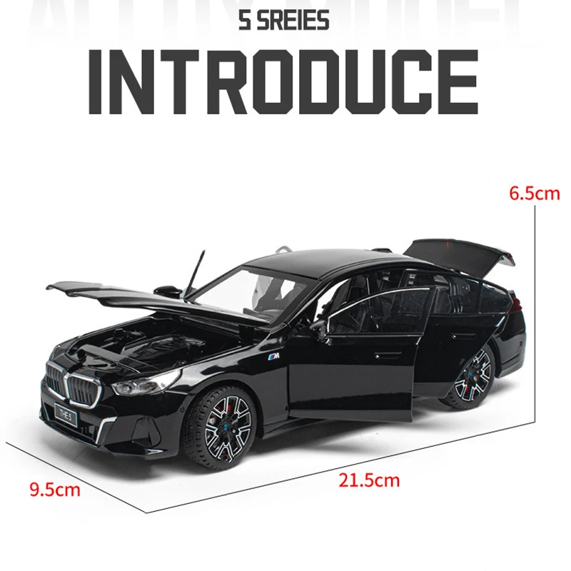 1:24 Scale Deluxe Alloy Car Model 6 1:24 Scale Deluxe Alloy Car Model - Image 6