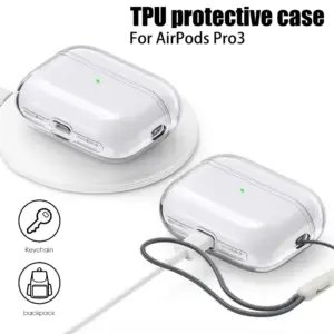 Transparent TPU Case for AirPods Pro 3 11 S441e2c3c0fa6426c8bba3b590890f903v