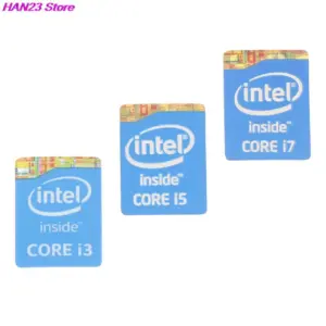 Intel 4th Gen Processor Label Set (5 pcs)