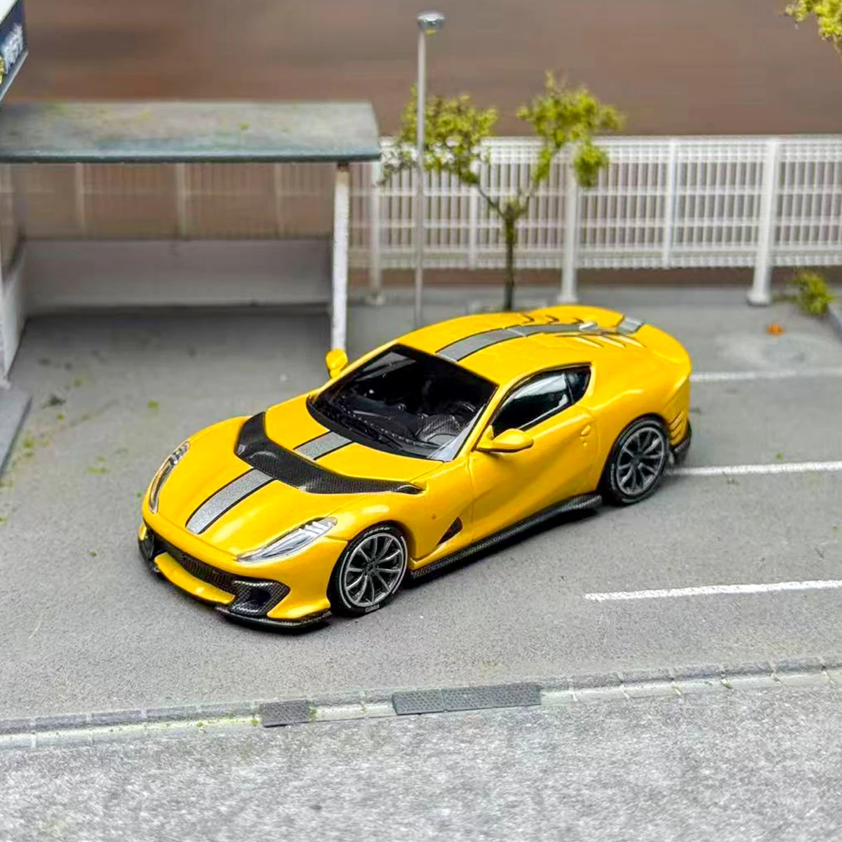 Purple TOC Fuleme 812C Scale Model Car 8 Purple TOC Fuleme 812C Scale Model Car - Image 8