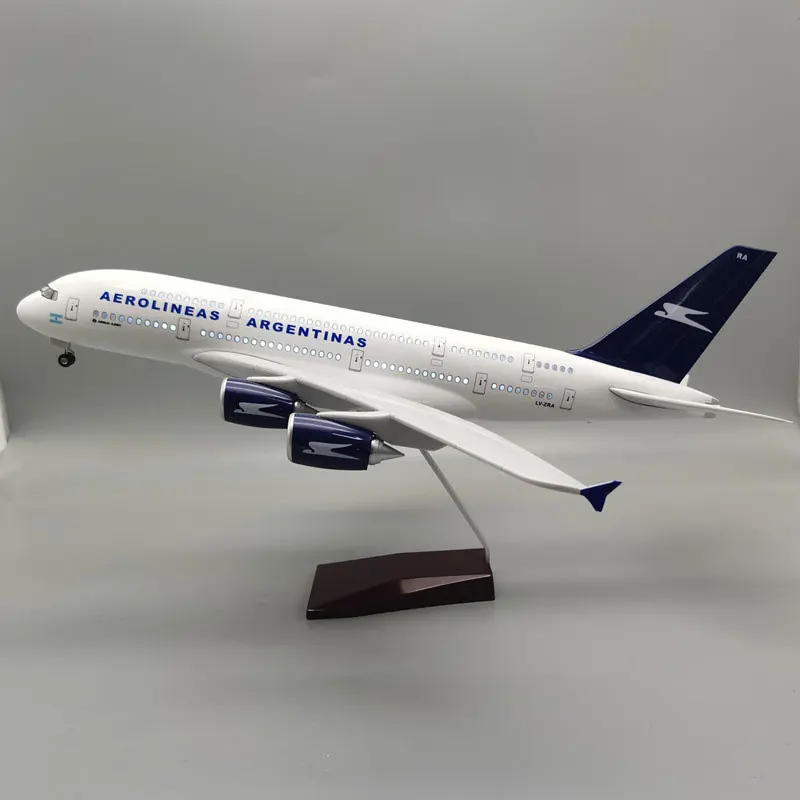 Airbus A380 Diecast Model 1/160 Scale 50.5cm 6 Airbus A380 Diecast Model 1/160 Scale 50.5cm - Image 6