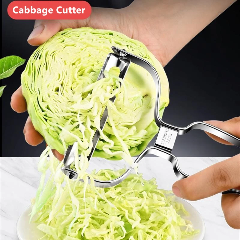 Stainless Steel Cabbage Peeler with Ergonomic Handle 2 Stainless Steel Cabbage Peeler with Ergonomic Handle - Image 2