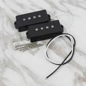 Open-Style PB Bass Pickup Set with Alnico V Magents 10 S44b51c5c9863445086e84a26eeab304c6