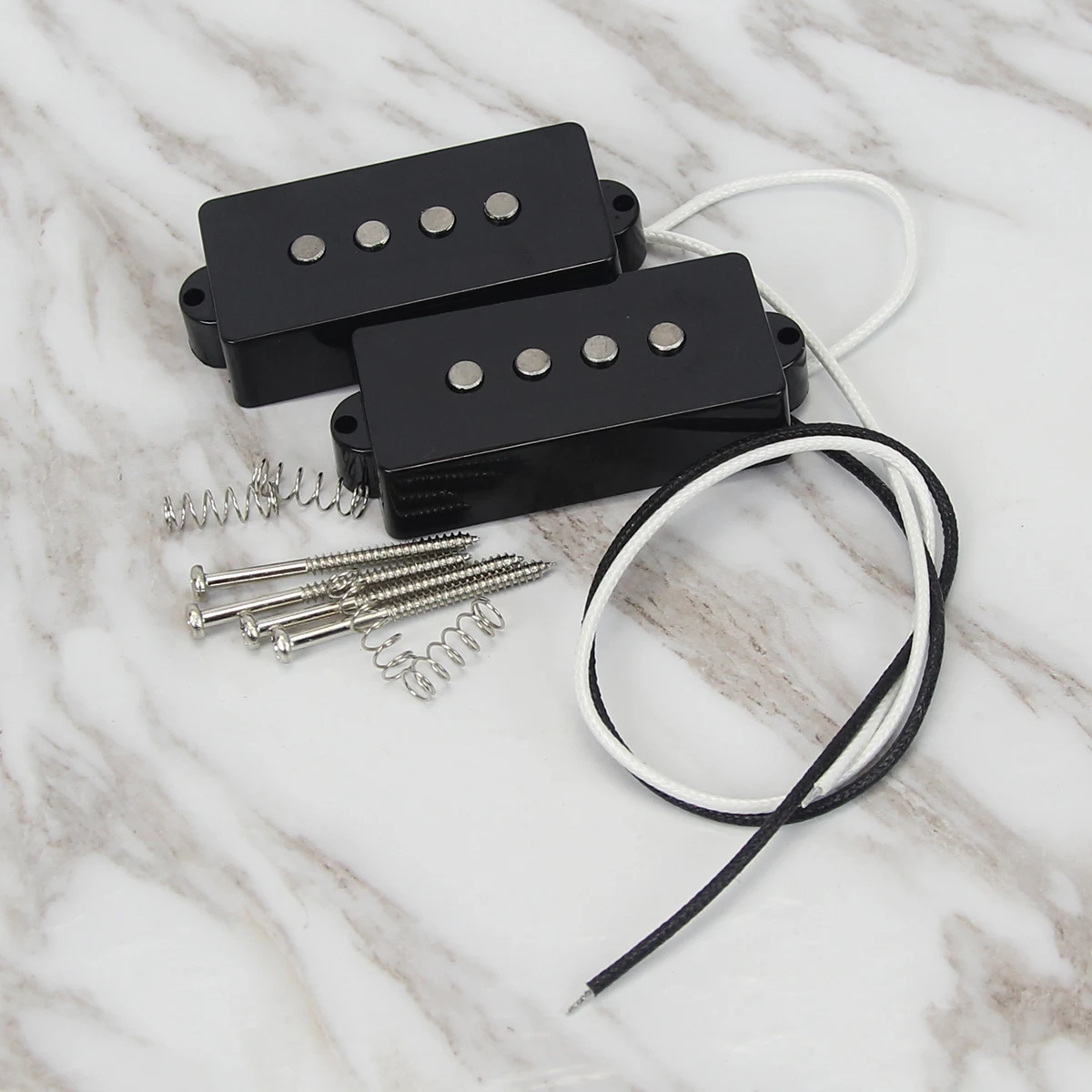Open-Style PB Bass Pickup Set with Alnico V Magents 5 Open-Style PB Bass Pickup Set with Alnico V Magents - Image 5