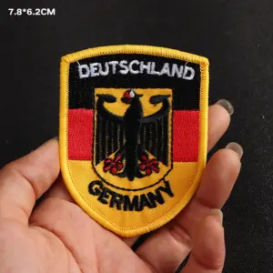 Punk Eagle Iron-On Patch Eco-Friendly 3D Design 8 S44bd924a18b8470d811dcaf62f4341cek