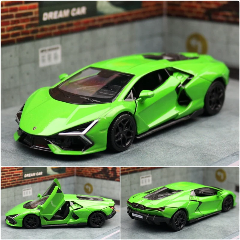1:36 Lamborghini Revuelto Diecast Model in Vibrant Colors 7 1:36 Lamborghini Revuelto Diecast Model in Vibrant Colors - Image 7