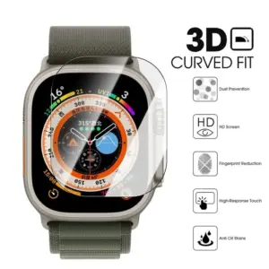 Premium Tempered Glass Screen Protector for Apple Watch Ultra 14 S44db083d74a0402e9b2b731a2be1b41c0