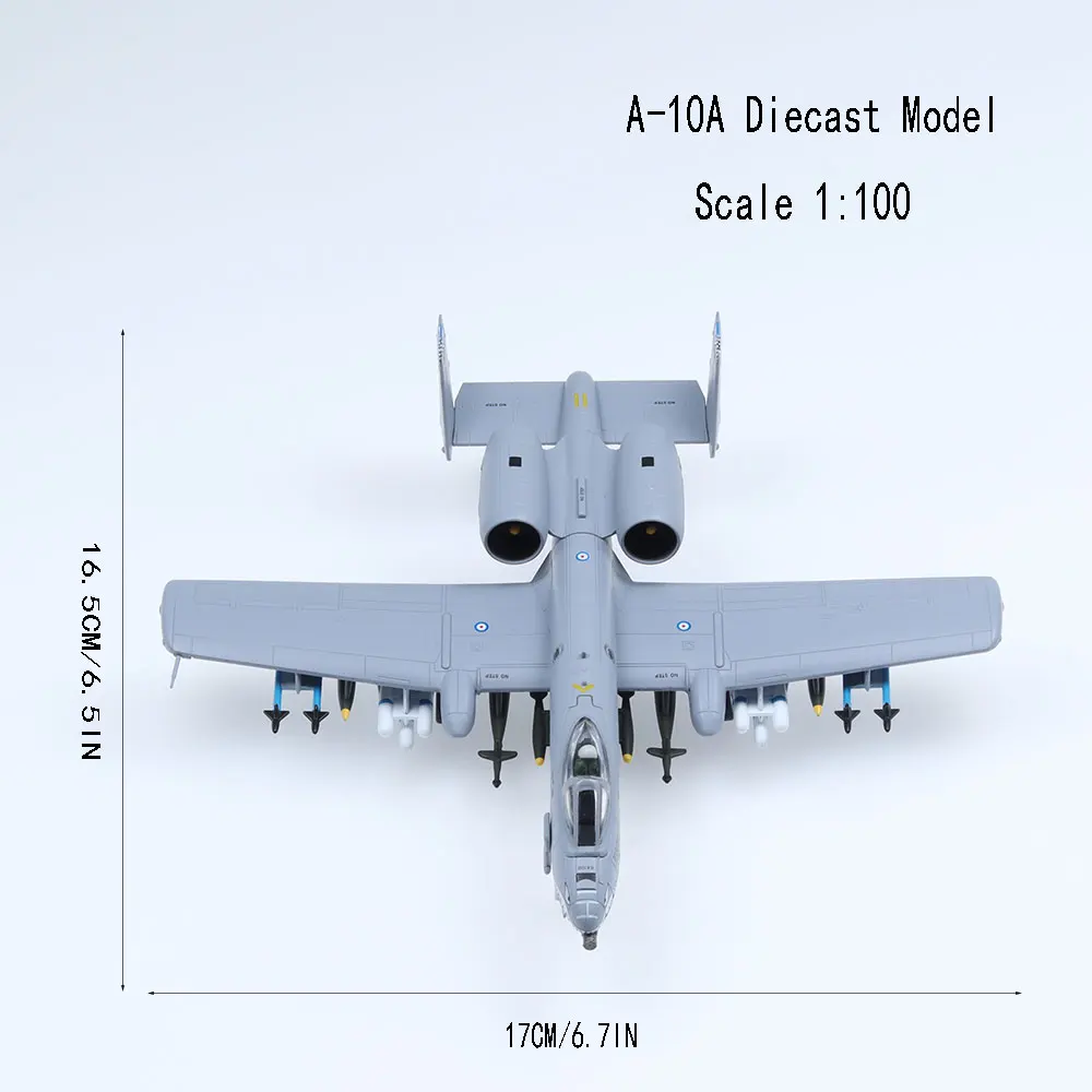 1/100 Scale A-10A Aircraft Model Display 2 1/100 Scale A-10A Aircraft Model Display - Image 2