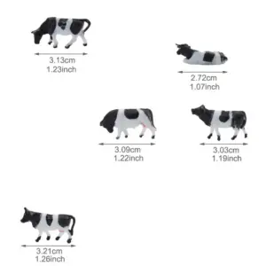 Miniature Holstein Cows for Model Layouts 9 S44ed330f5d1e4228917fc4d40662ad46M