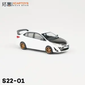 Diecast S22-01 Model Car in White and Black 8 S44feea194e07454aa512be125edece68Y 1