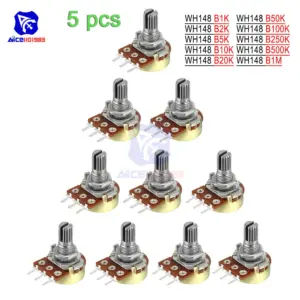 Precision Rotary Potentiometer Set for Electronics