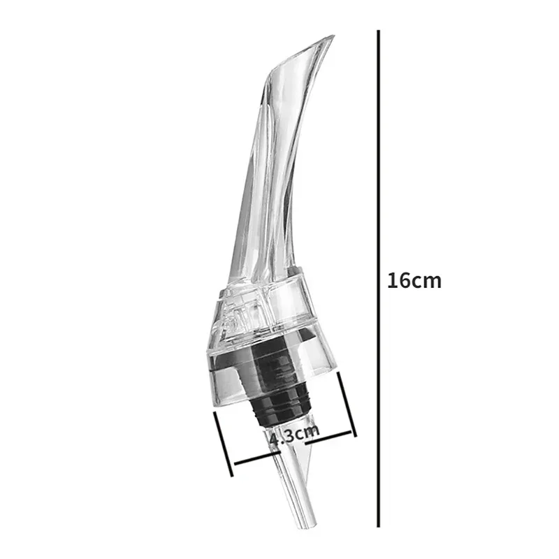 Portable 16cm Wine Aerator with Dual Vents 2 Portable 16cm Wine Aerator with Dual Vents - Image 2