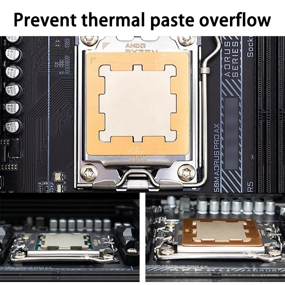 AM5 Copper CPU Heatsink Armor in 'AM5-HJ' Finish 6 AM5 Copper CPU Heatsink Armor in 'AM5-HJ' Finish - Image 6
