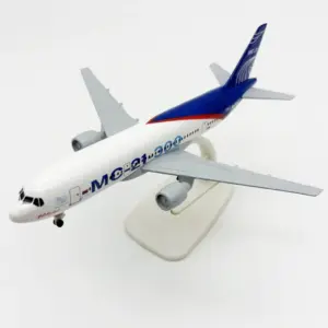 Russian MC-21 Die-Cast Model Airplane, 20cm 11 S4533e7bd215e478b91c0b36fcb5e2a51j