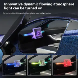 Gold Futuristic Robot Taxi Model 1:24 Scale 14 S45355558c9694191aac9c31266edb2f9J