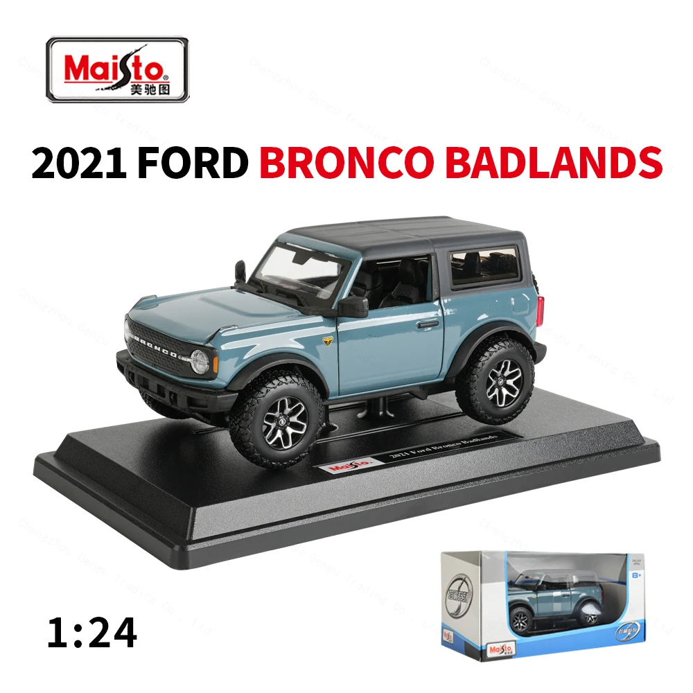 Maisto 1:24 Ford Bronco Badlands Model Car 10 Maisto 1:24 Ford Bronco Badlands Model Car - Image 10